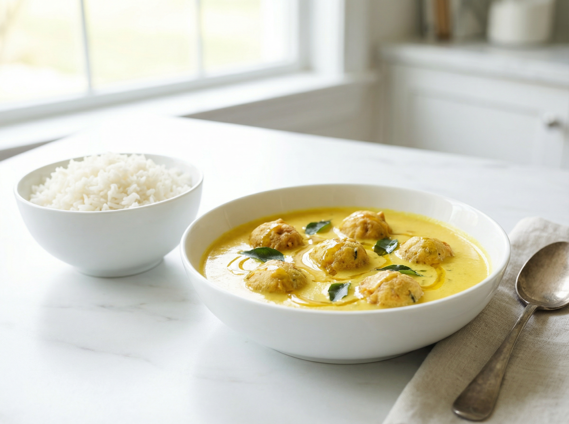 Rich curry made with Nandi Meat Masala