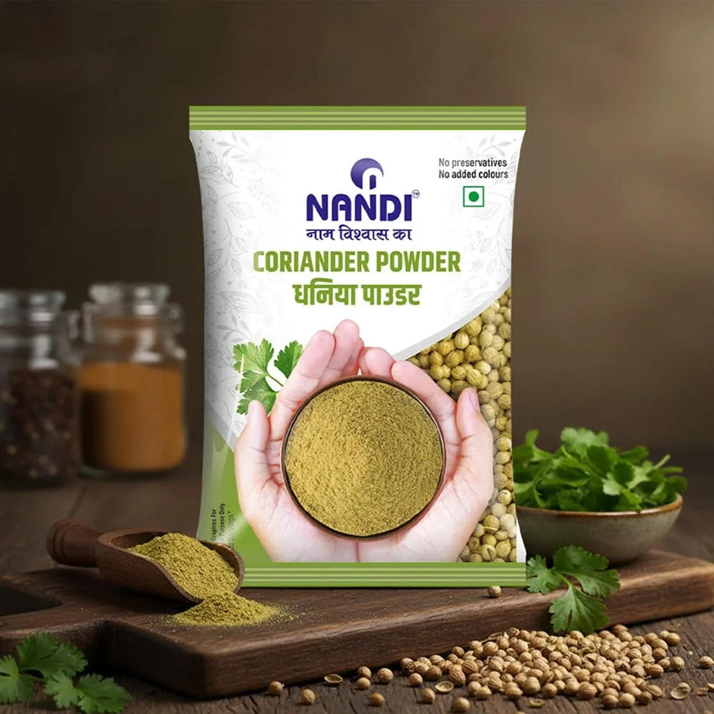 Coriander Powder Front View