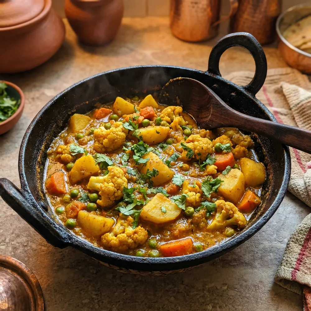 Mixed Sabji with Masala