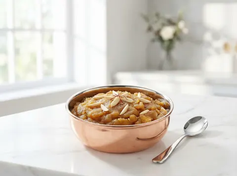 Sooji halwa made with Nandi Sooji