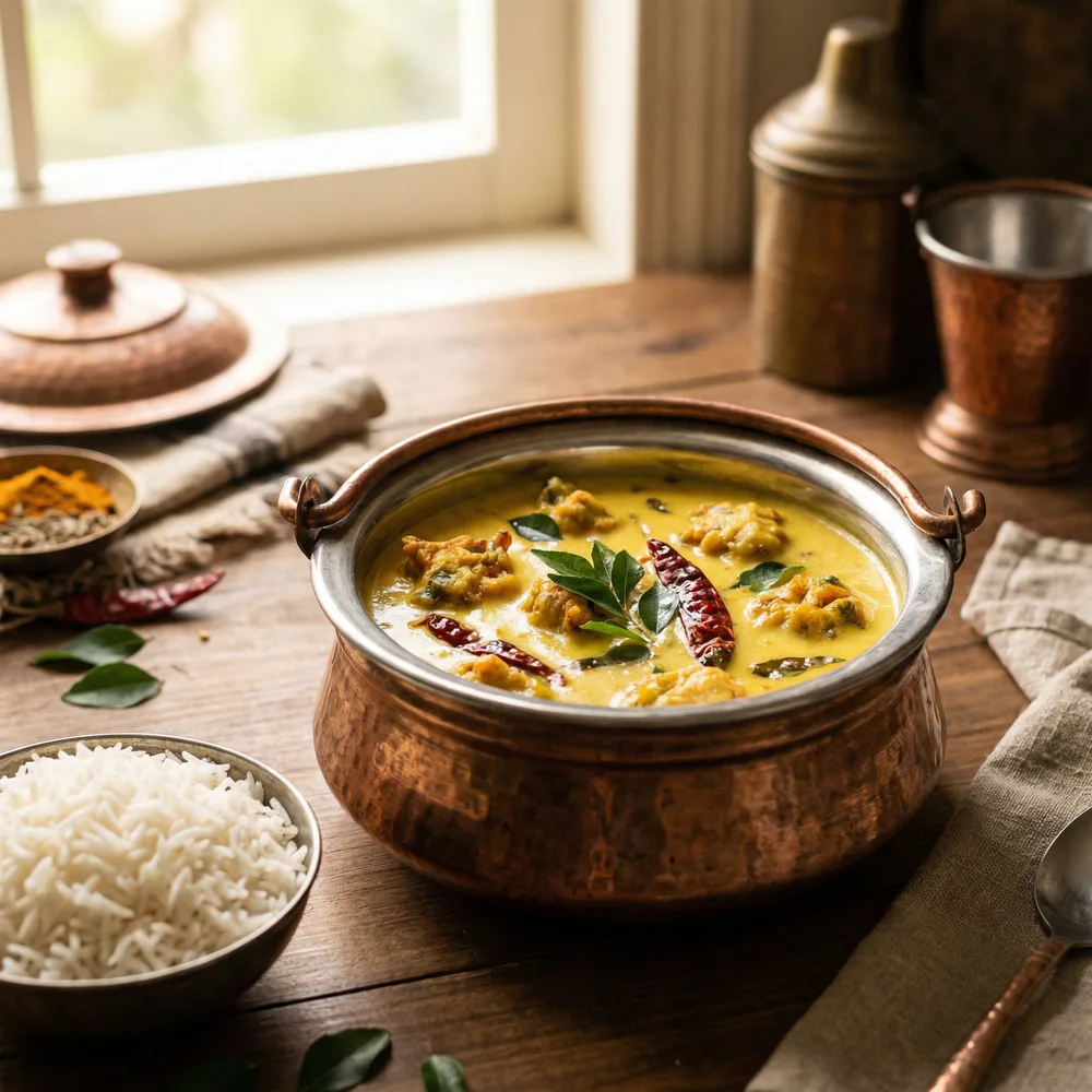 Kadhi Made with Besan