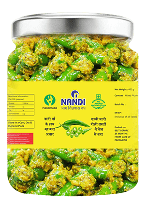 Nandi Green Chilli Pickle