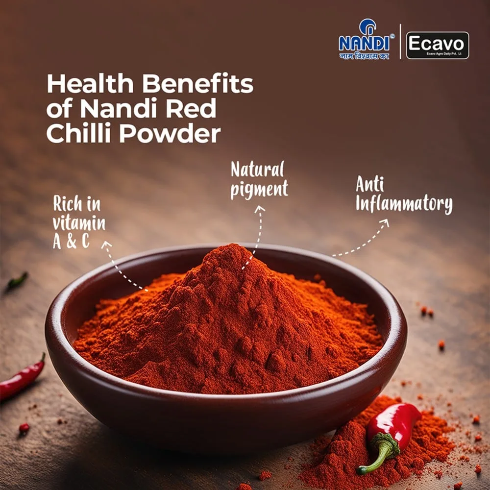 Red Chilli Powder Back View