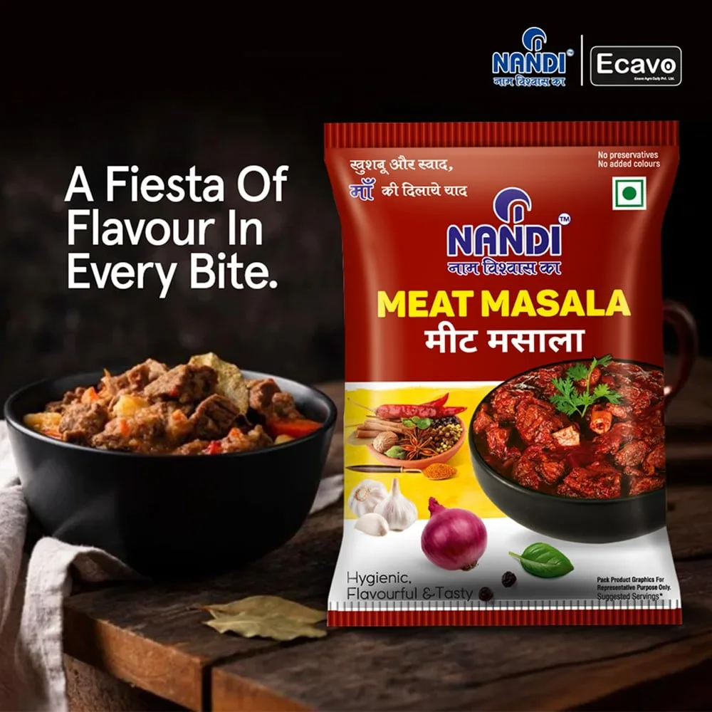 Meat Masala Back View