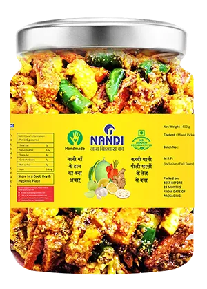 Indian pickles variety