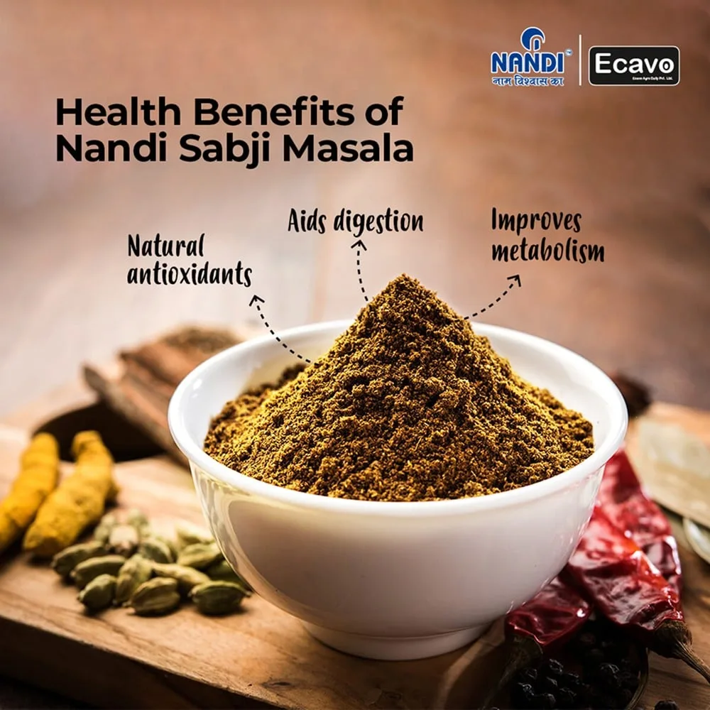 Sabji Masala Nutrition Info