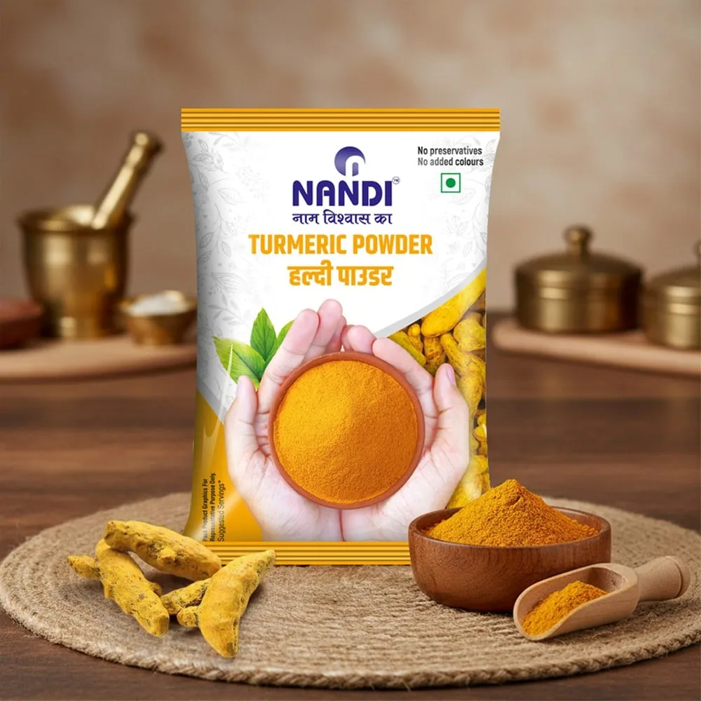 Turmeric Powder Front View