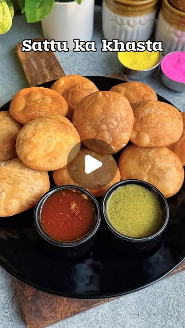@kitchenflames Sattu Kachori - 31.7K views